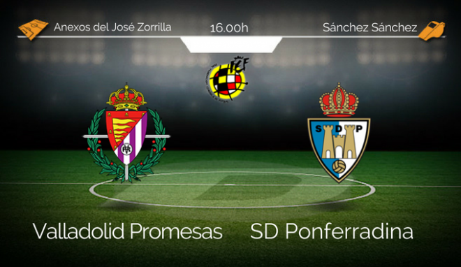 El Real Valladolid Promesas recibe al SD Ponferradina.