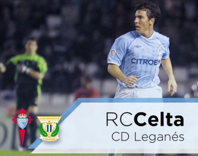 Cartel del Celta-Leganés con Berizzo como protagonista (Foto: RCCV).