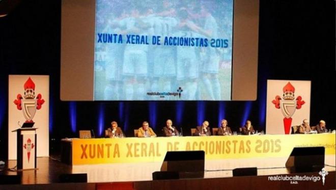 Imagen de la Junta de Accionistas. (FOTO: @rccelta_oficial).