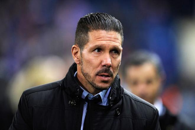 Simeone, entrenador del Atlético de Madrid.