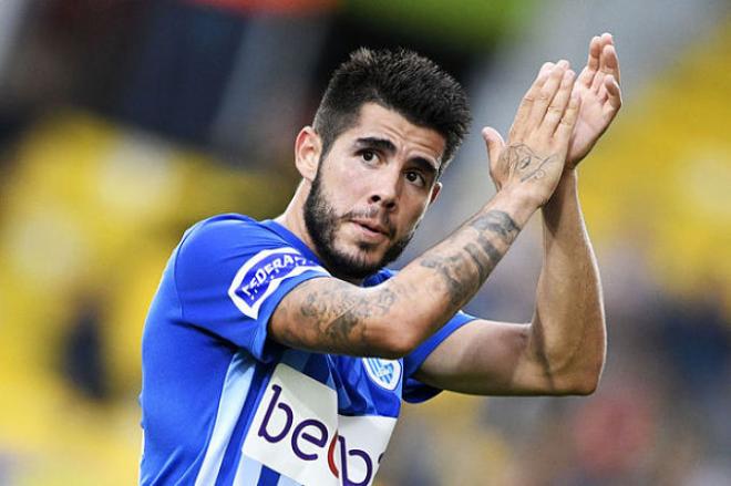 Alejandro Pozuelo, en un partido con el Genk.