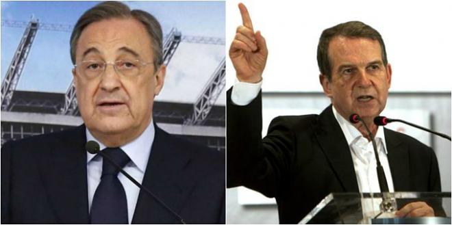 Cruce de declaraciones entre Florentino y Caballero.