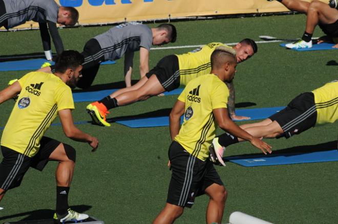 Primer entrenamiento de la pasada campaña.