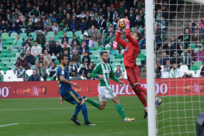 Rubén Blanco, en un partido con el Celta de la pasada campaña.