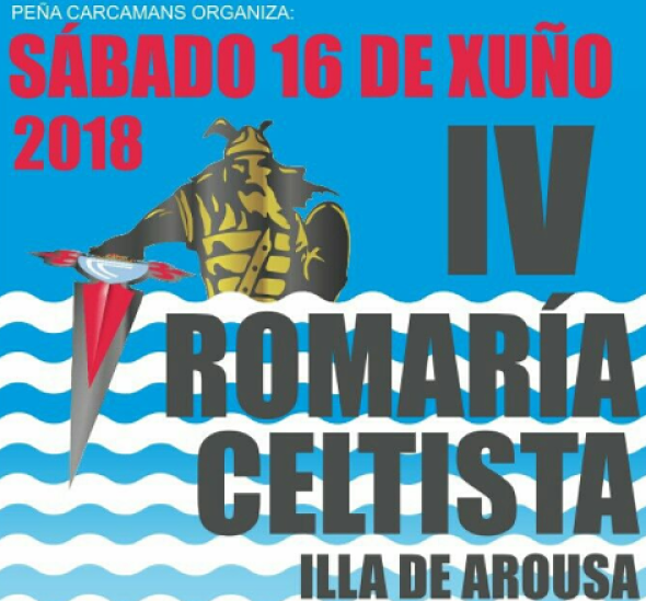 Cartel de la Romaría Celtista (Foto: Carcamáns).