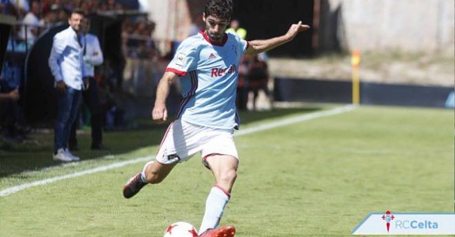 Juan Antonio Ros, jugador del Celta B (Foto: RCCV).