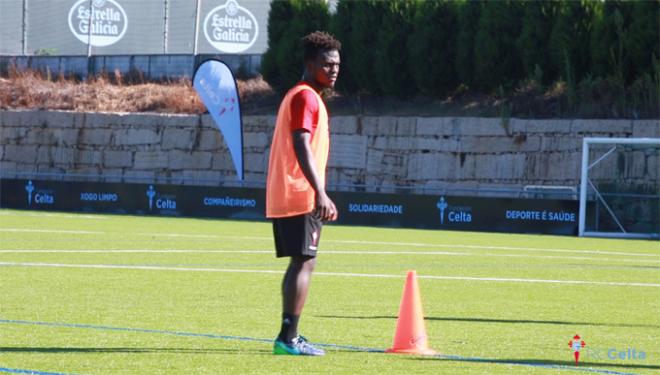 Sidney, durante un entrenamiento (Foto: RCC).