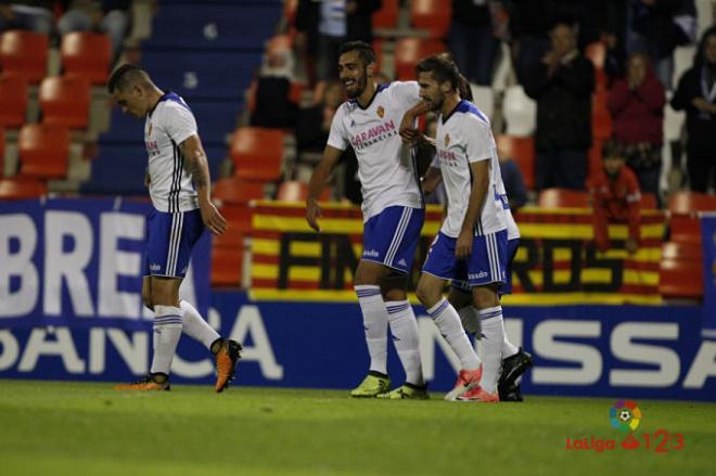 Borja Iglesias celebrando un gol (Foto: LFP).