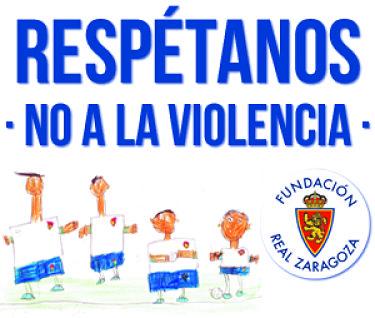Cartel del lema del Real Zaragoza.