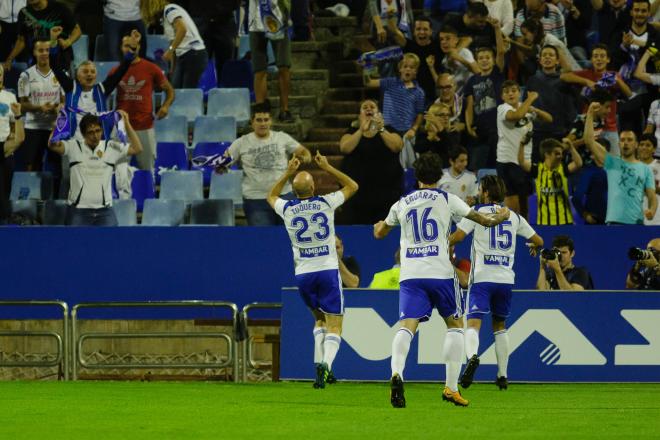 Toquero, celebra su gol (Foto: Dani Marzo).