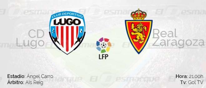 Previa del CD Lugo - Real Zaragoza.