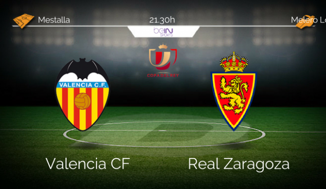 Previa del Valencia CF - Real Zaragoza.