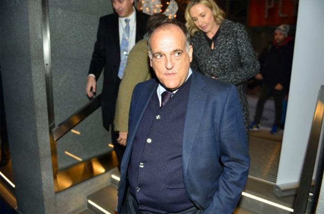 Tebas, en la Gala de ElDesmarque.