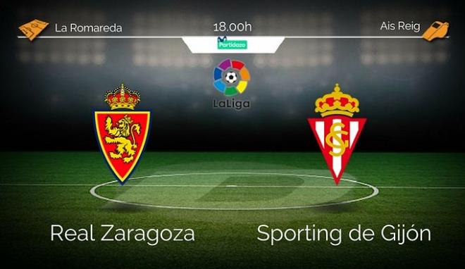Previa Real Zaragoza - Sporting de Gijón