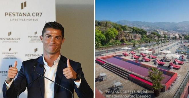 Hotel de Cristiano Ronaldo en Madeira.