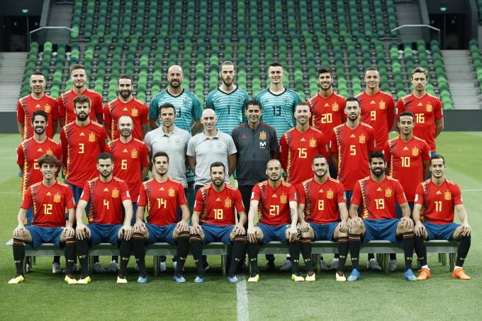 salami Formular matriz Foto Oficial España en el Mundial de Rusia 2018 | Selección Española