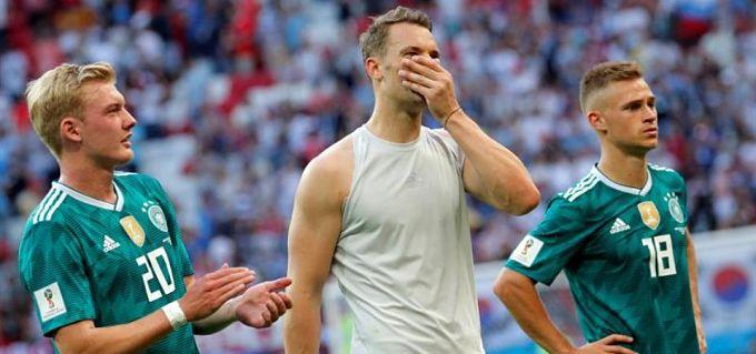 Neuer, tras la eliminación alemana en la fase de grupos en el Mundial de Rusia.