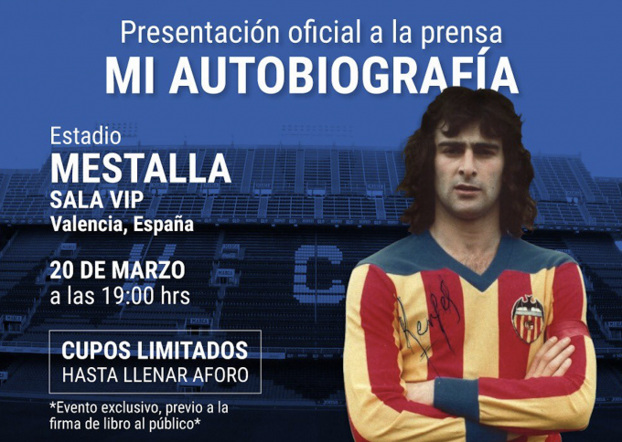 Kempes Presentara Su Autobiografia En Mestalla Eldesmarque Valencia