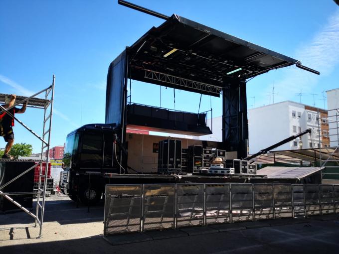 Fan Zone del Valencia CF en Sevilla y Parking junto al Villamarín Vídeo