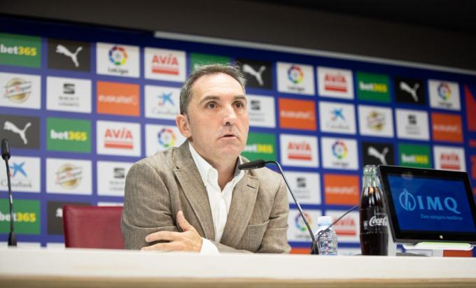 El director deportivo del Eibar, Fran Garagarza. (Foto: Eibar)
