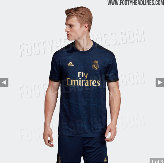 Charles Keasing una taza de Se infla Segunda Equipación Real Madrid 2019 2020: Nueva camiseta