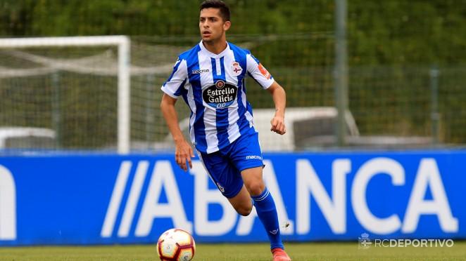 Bicho, con la camiseta del Dépor (Foto: RCD).