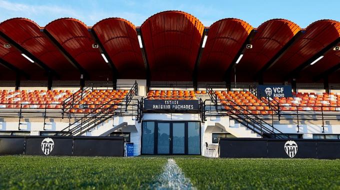 Estadio Antonio Puchades vacío. (Foto: Valencia CF)