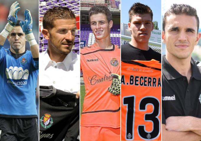 ¿Cuál de estos cinco porteros es el mejor de la última década del Real Valladolid?