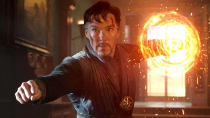 Doctor Strange defendiendo el Sanctum Sanctorum (Foto: Marvel Studios).