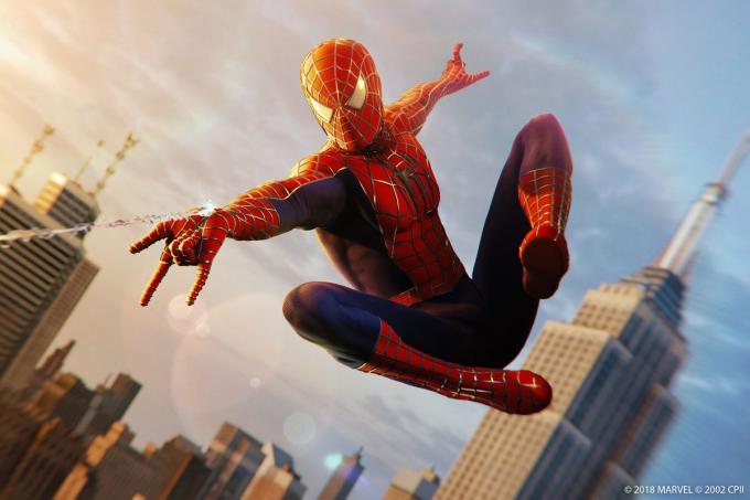 El Spiderman de Maguire en el juego de PS4 (Foto: Marvel).