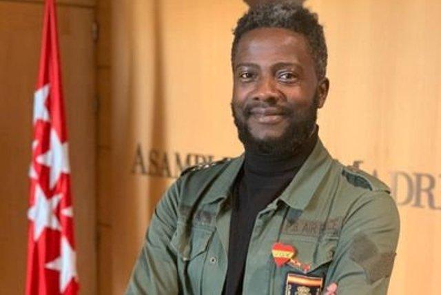 Bertrand Ndongo, conocido militante de VOX.