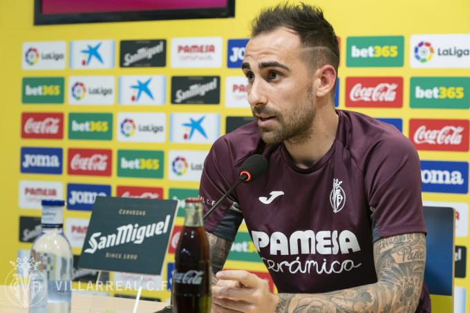 Paco Alcácer (Foto: Villarreal CF)