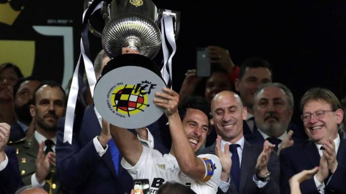 Dani Parejo campeón de la Copa del Rey (Foto: EFE)