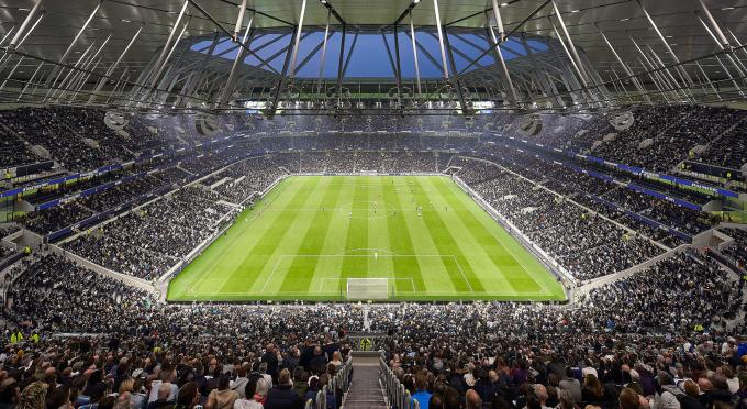 El Tottenham Hotspur Stadium.