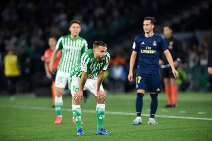 Canales, ante el Real Madrid (Foto: Kiko Hurtado).