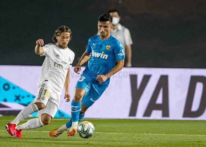 Guillamón, en el Real Madrid - Valencia (Foto: Valencia CF)