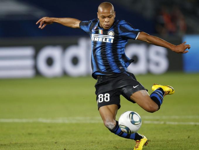 Jonathan Biabiany en su etapa en el Inter de Milán