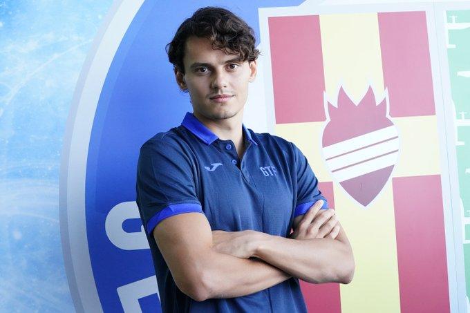 Presentación de Enes Unal con el Getafe (Foto: GFC).