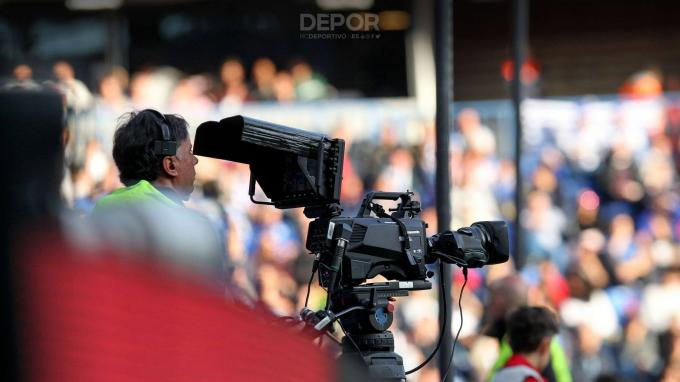 Retransmisión televisiva de un partido del Deportivo (Foto:RCD)
