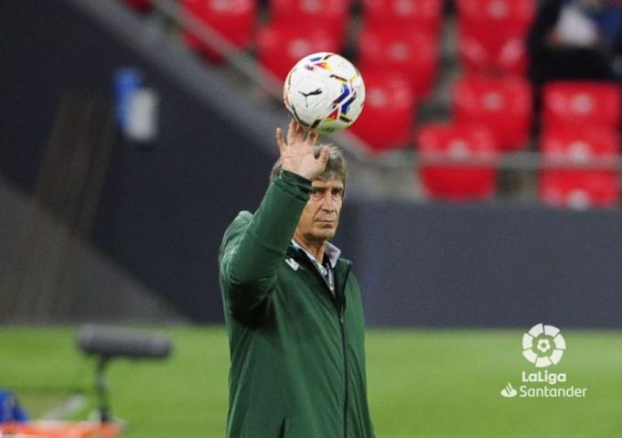 Manuel Pellegrini, entrenador del Betis.