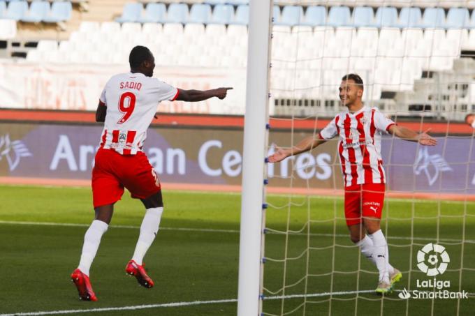 Almería-Málaga (Fotos: LaLiga)