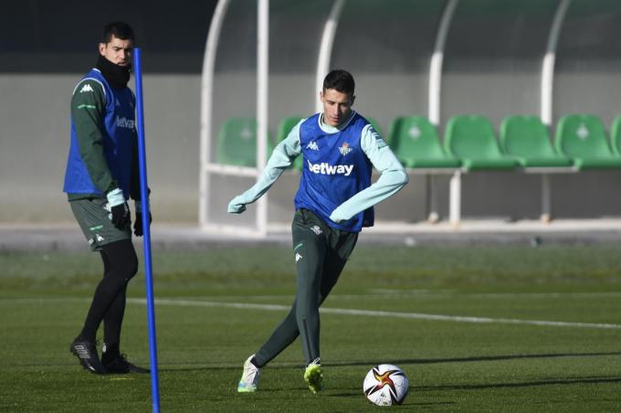 Tello, en un entrenamiento (Foto: Kiko Hurtado).