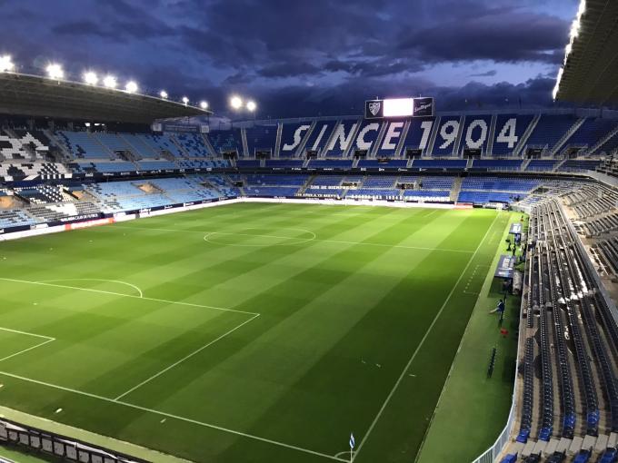 La Rosaleda, estadio del Málaga CF.