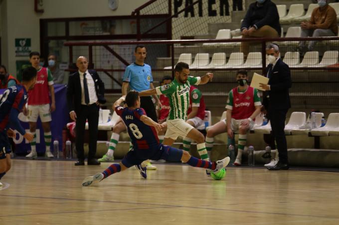 Partido entre Levante y Betis Futsal (Foto: Real Betis Futsal)