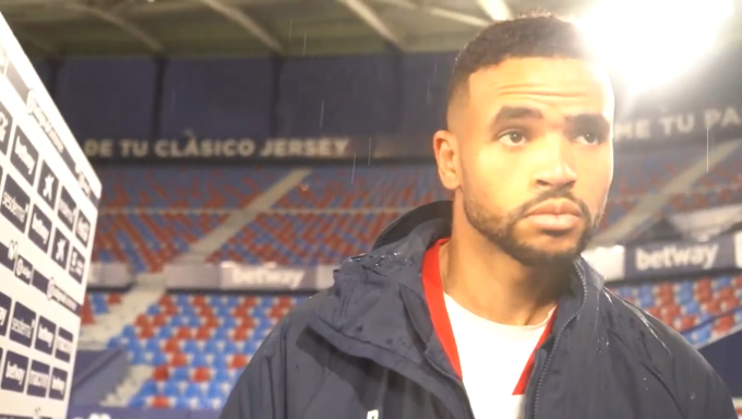 En-Nesyri, en declaraciones a los medios oficiales del Sevilla FC.