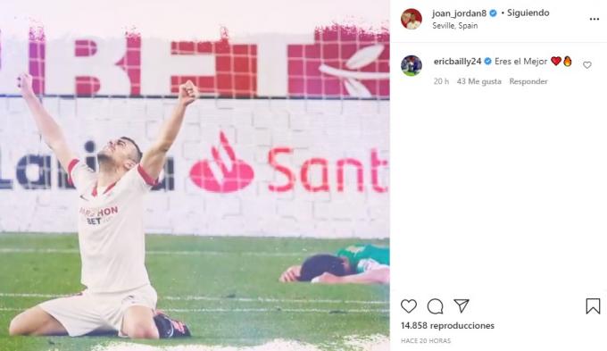 Comentario de Bailly sobre la foto de Joan Jordán.