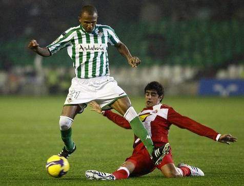 Mehmet Aurelio en el Betis.