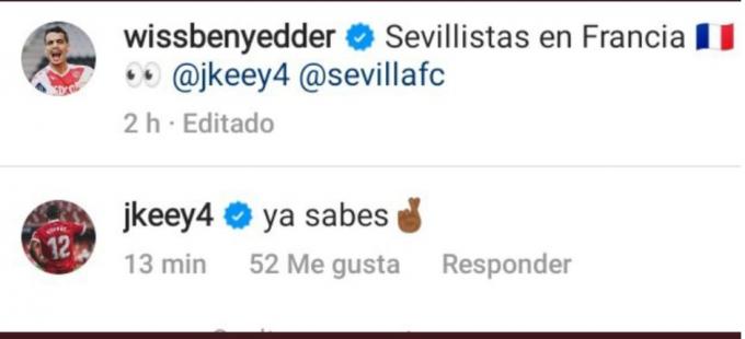 La respuesta de Koundé a Ben Yedder.