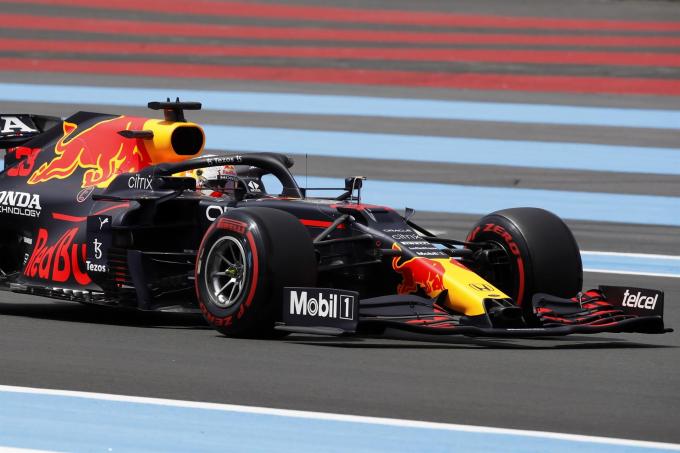 Verstappen, en el GP de Francia (FOTO: EFE).