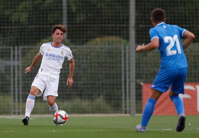 Álvaro Odriozola lucha por convencer a Ancelotti (Foto: RMCF).